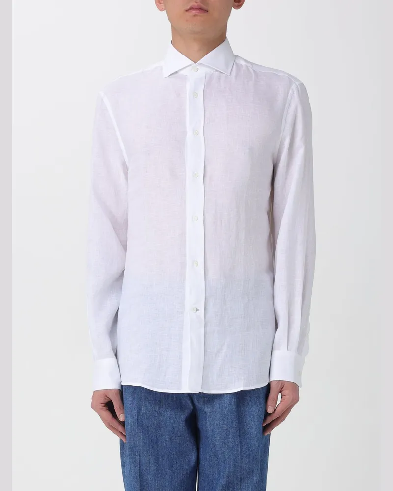 Brunello Cucinelli Hemd herren Weiß