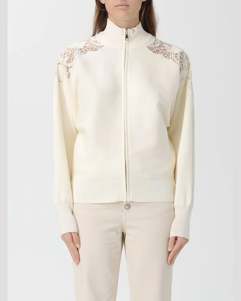 Twin-Set Pullover damen Weiß