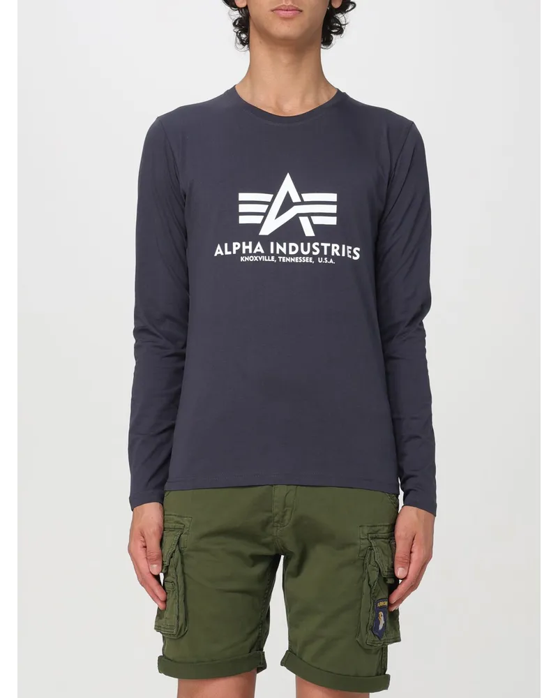 Alpha Industries T-shirt Blau