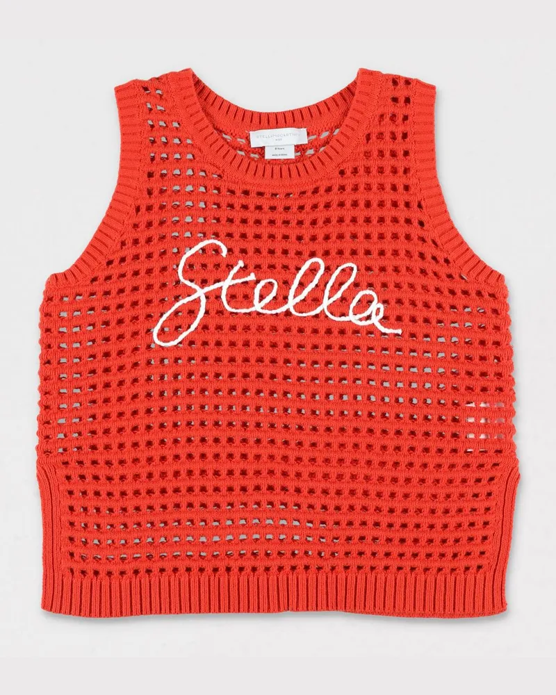 Stella McCartney Kids Top kinder Rot
