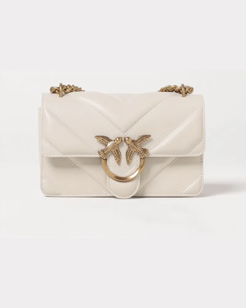 Pinko Schultertasche damen Weiß