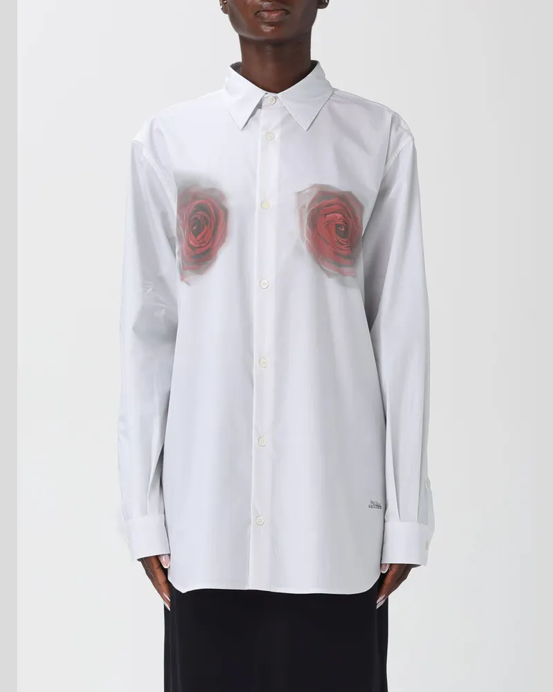 Jean Paul Gaultier Hemdbluse damen Weiß