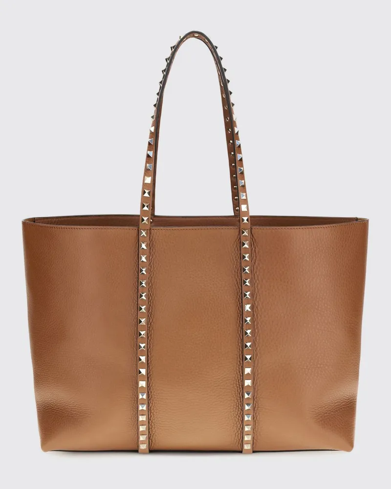 Valentino Garavani Rockstud Tasche aus genarbtem Leder Leder