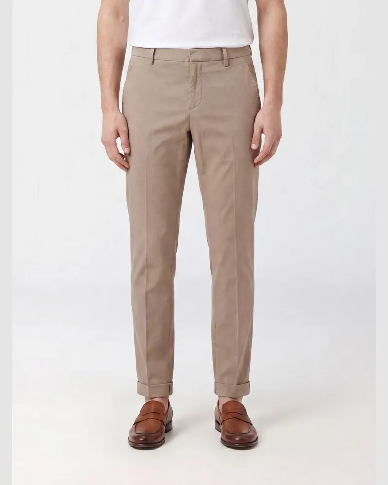 Dondup Gabardine-Chino-Hose Beige