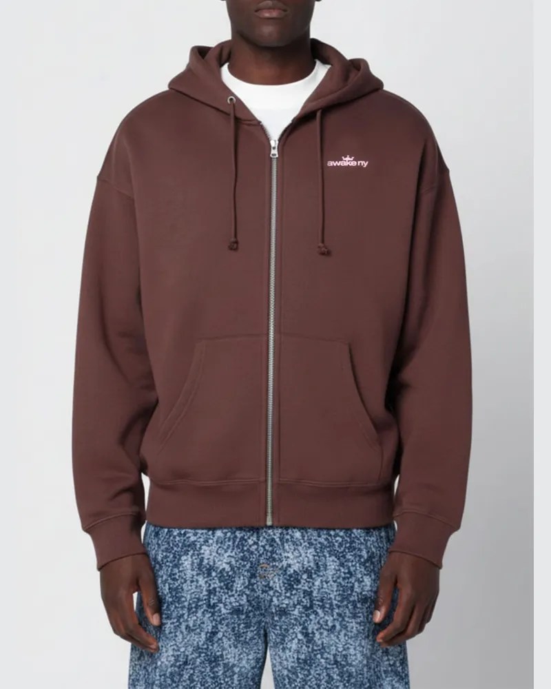 AWAKE NY Sweatshirt herren Braun