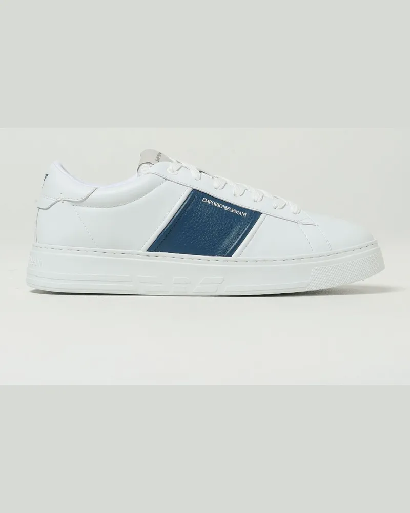 Emporio Armani Sneakers herren Weiss