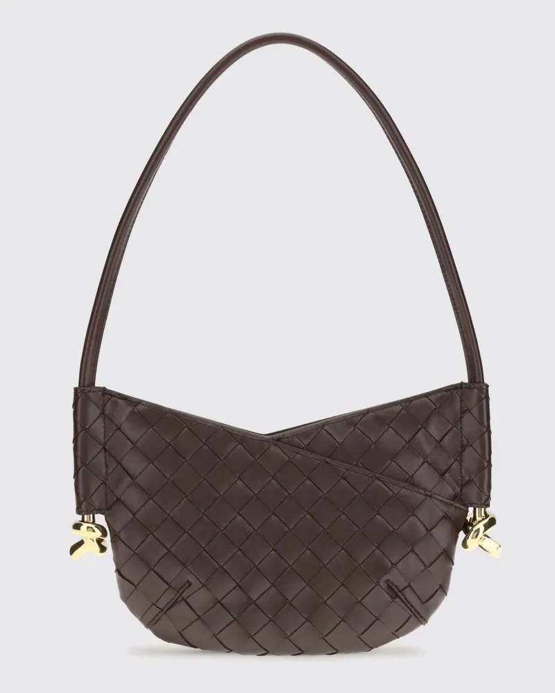 Bottega Veneta Schultertasche damen Braun