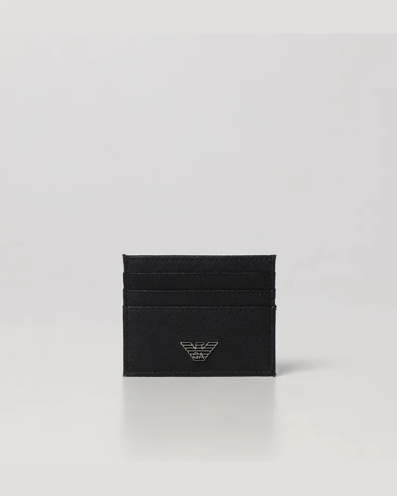 Emporio Armani Portmonnaie herren Schwarz