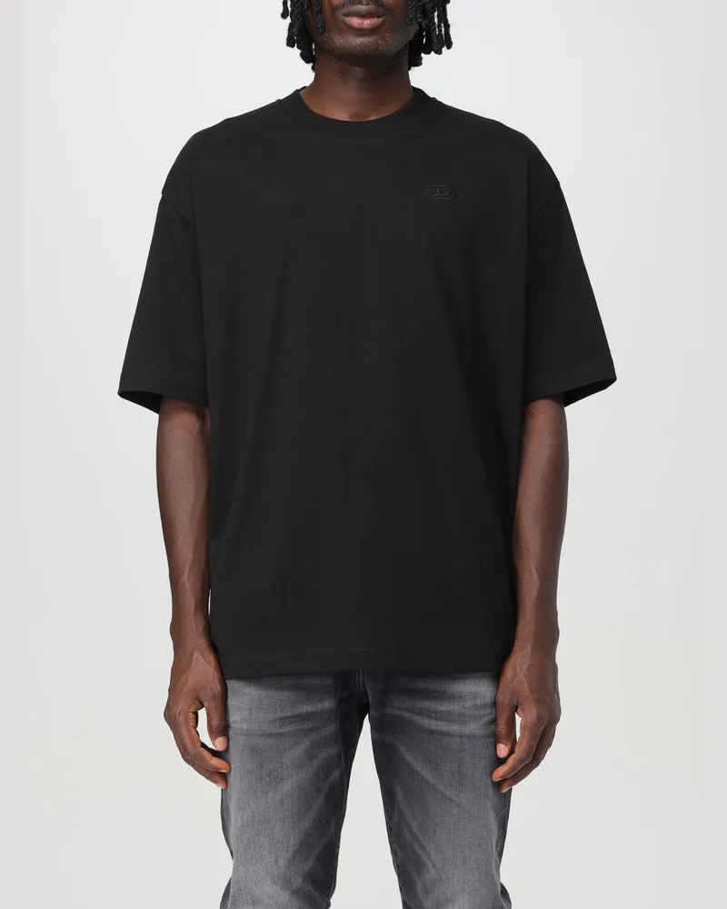 Diesel T-shirt herren Schwarz