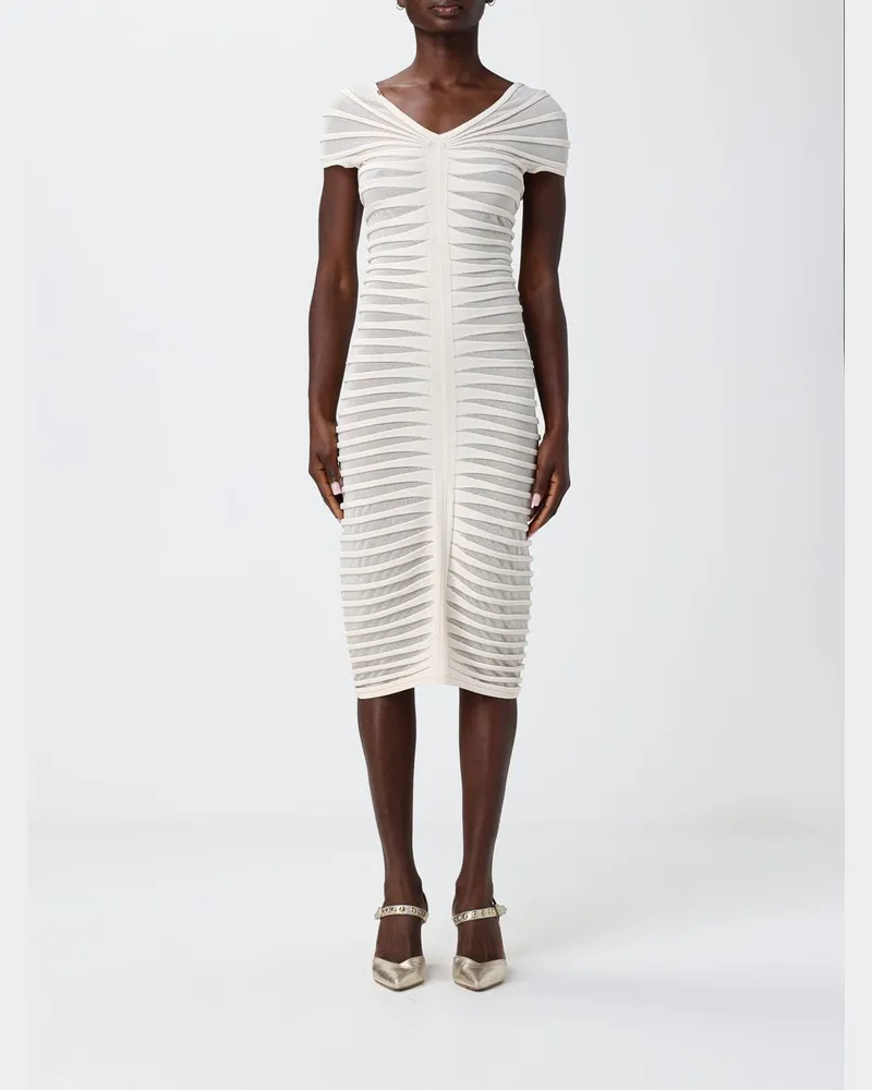 Elisabetta Franchi Kleid damen Weiß