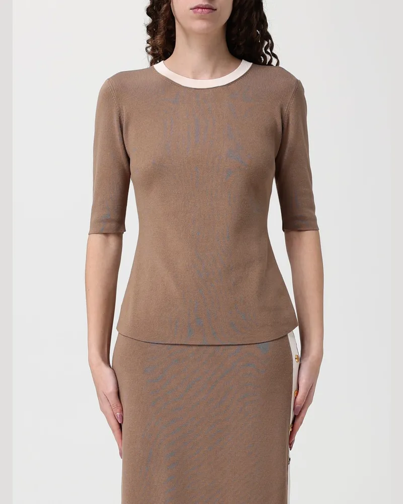 Elisabetta Franchi Pullover damen Beige