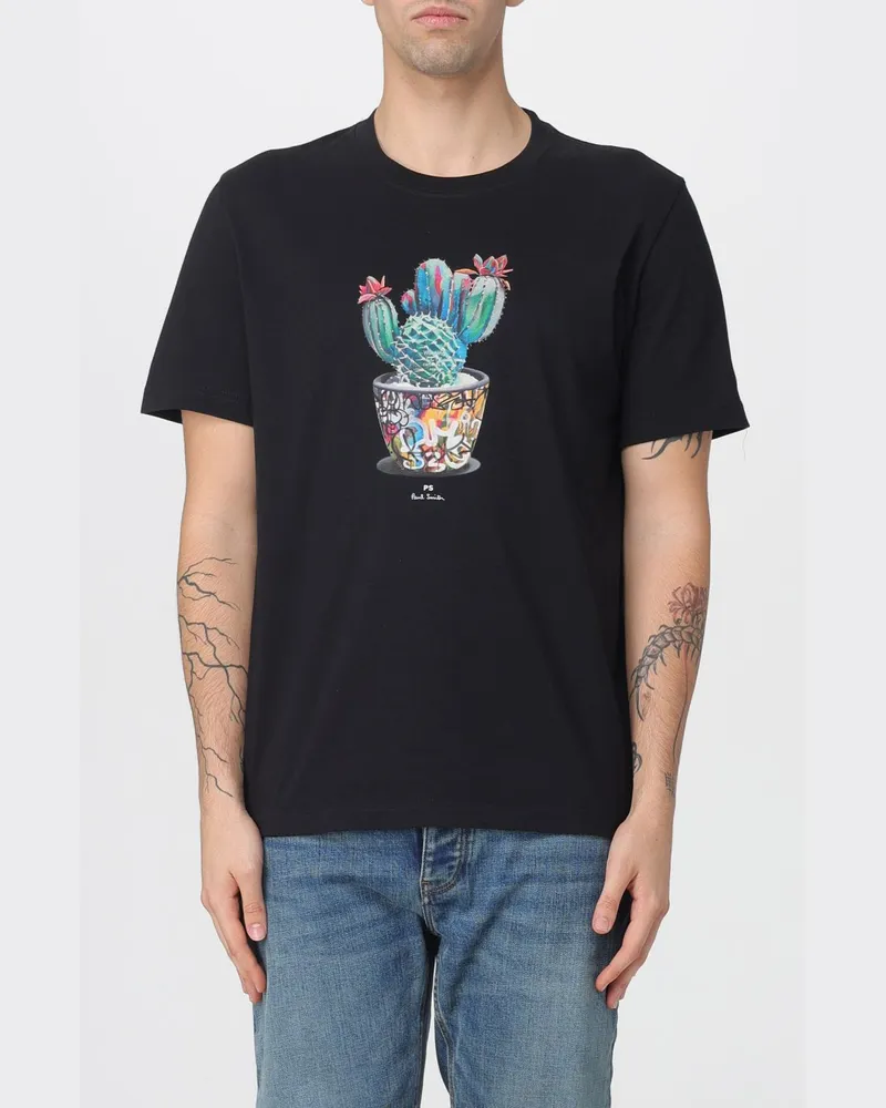 Paul Smith T-shirt herren Schwarz