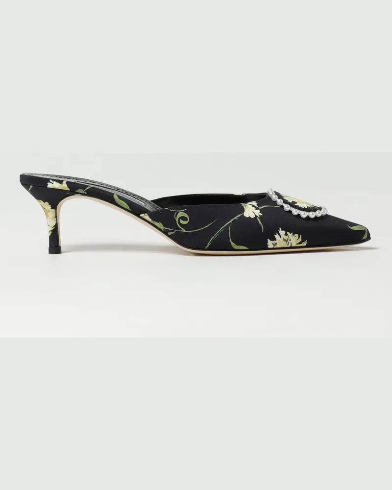 Manolo Blahnik Schuhe damen Schwarz