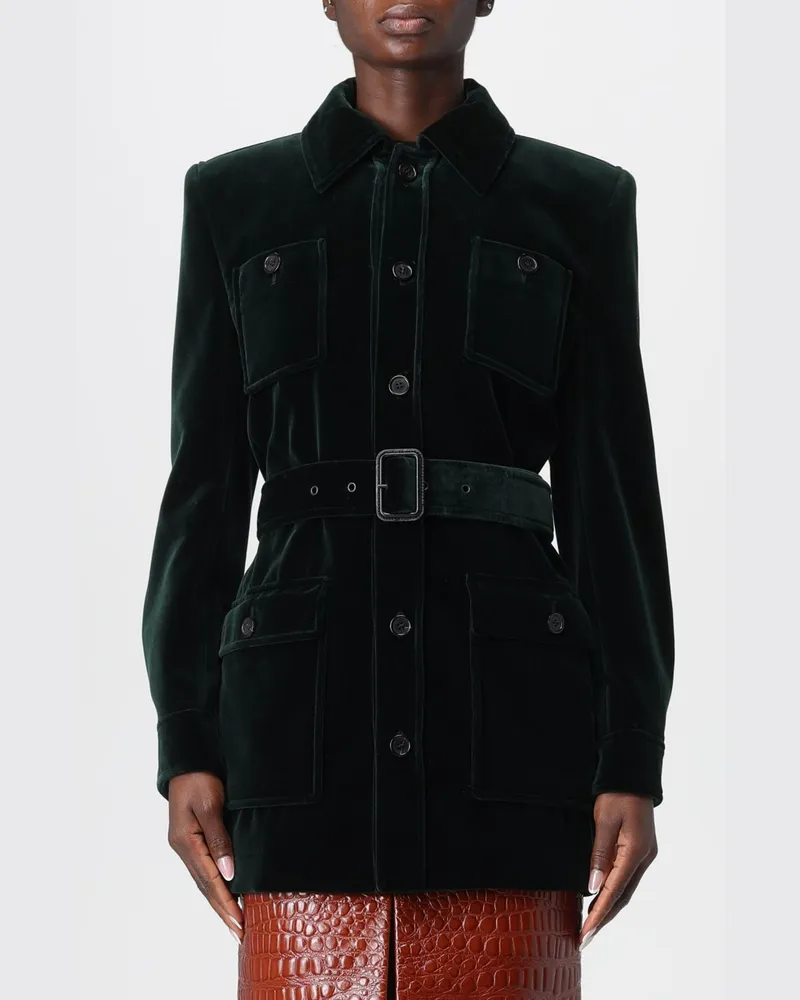 Saint Laurent Jacke damen Grün