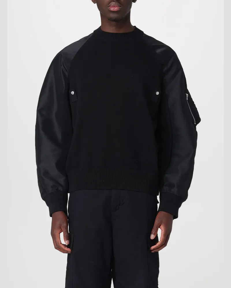 Sacai Pullover herren Schwarz