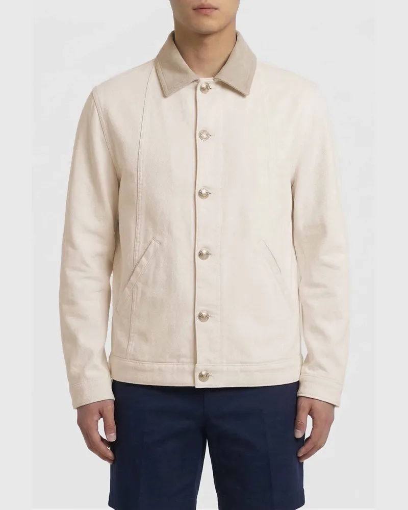 Brunello Cucinelli Jacke herren Weiß