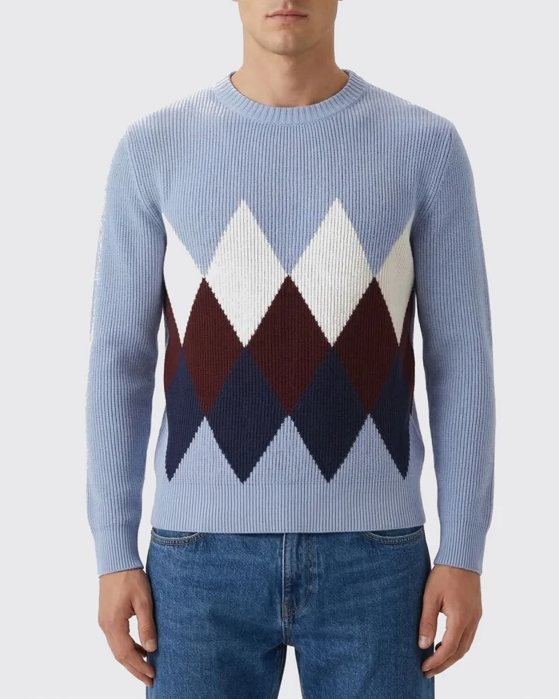 Ballantyne Pullover herren Hellblau