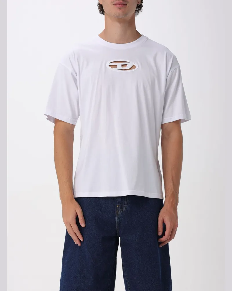 Diesel T-shirt herren Weiß