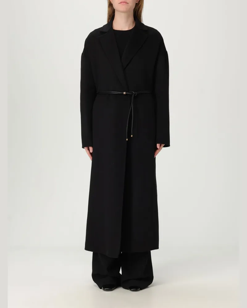 AGNONA Mantel damen Schwarz