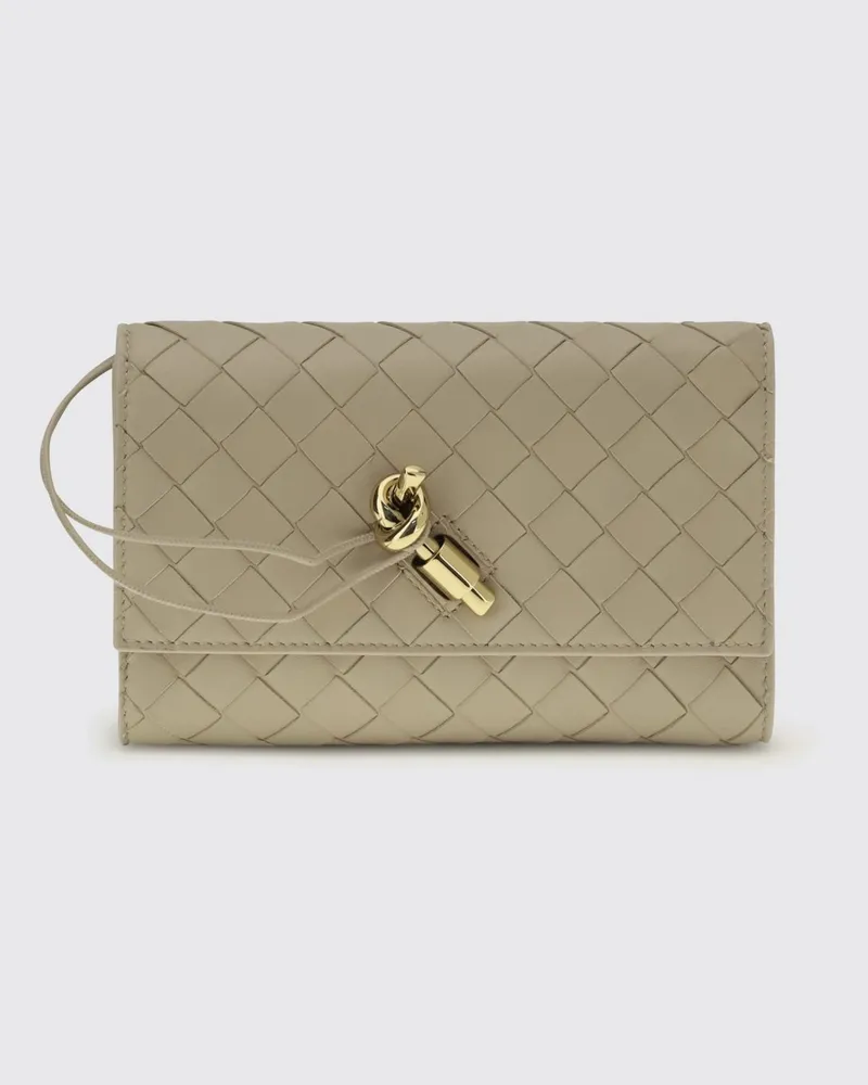 Bottega Veneta Schultertasche damen Ecru