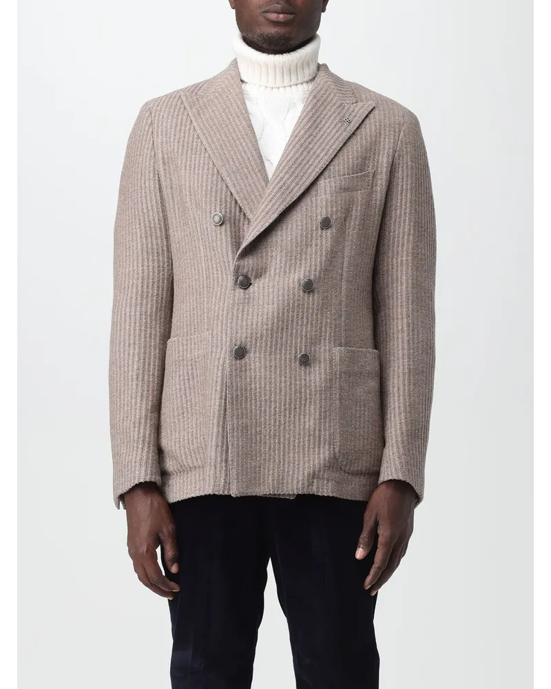 Tagliatore Jacke herren Taubengrau