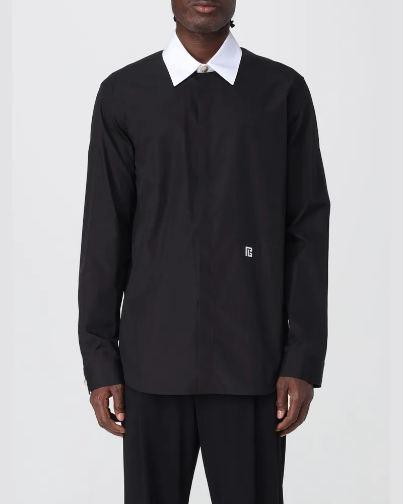 Balmain Hemd herren Schwarz