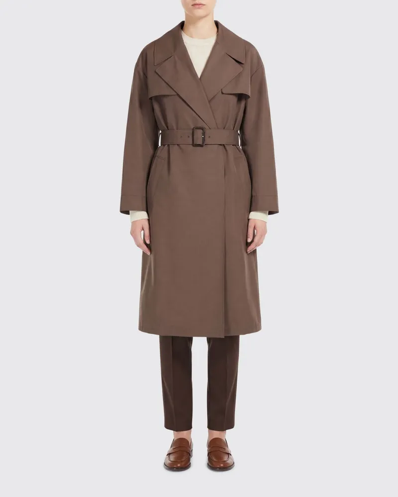 Max Mara Mantel damen Braun