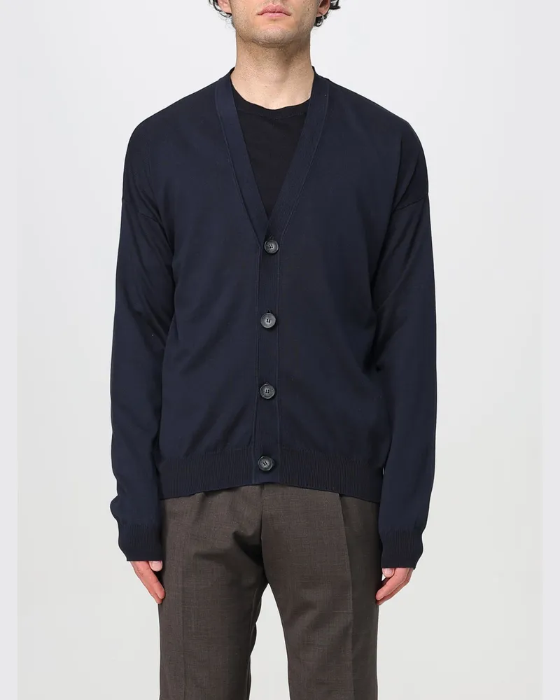 Alpha Studio Strickjacke herren Blau