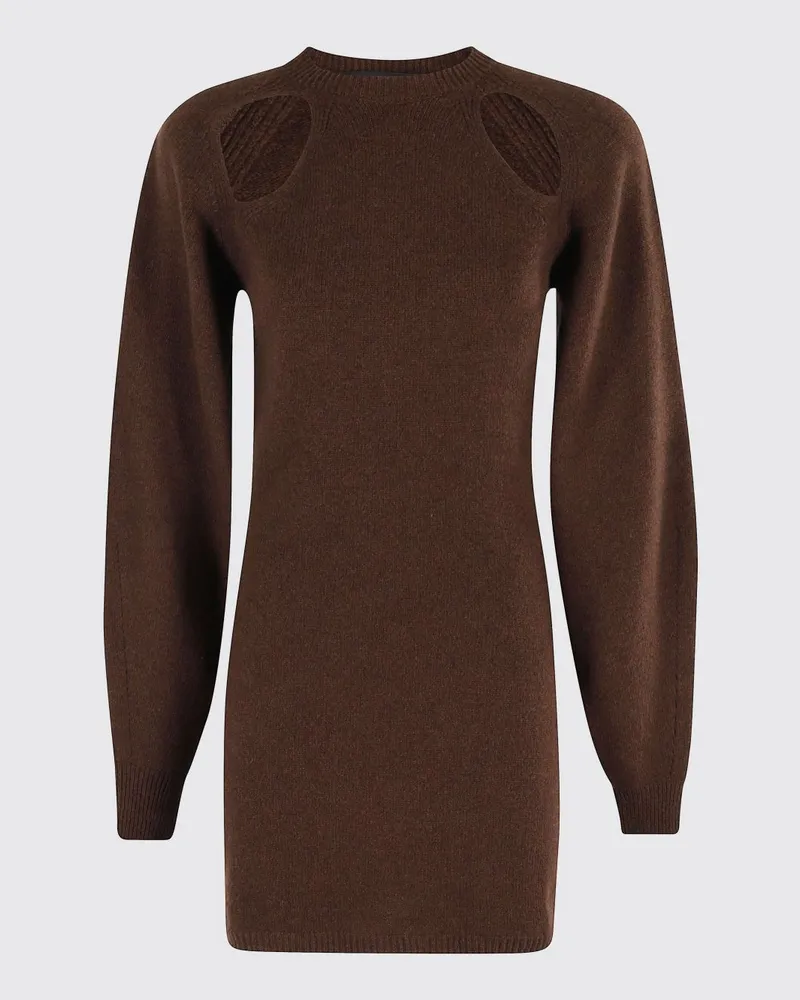 Federica Tosi Kleid damen Braun