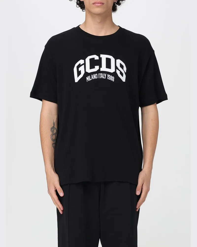 GCDS T-shirt herren Schwarz