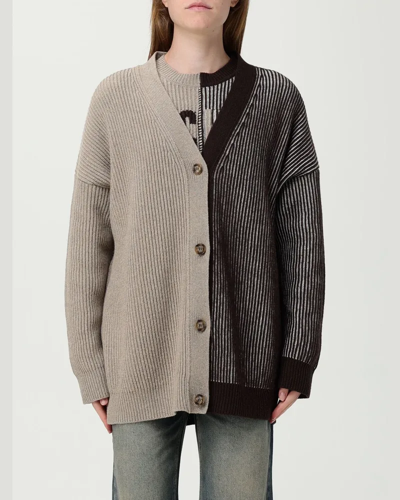 Moschino Strickjacke damen Braun