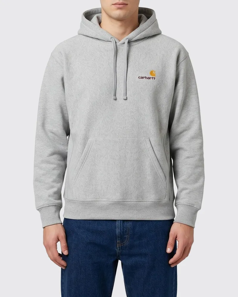 Carhartt WIP Hoodie aus Baumwollmischung Grau