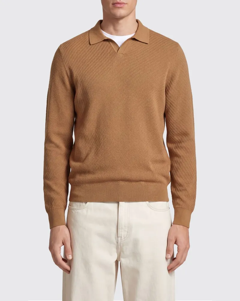 HUGO BOSS Pullover herren Braun