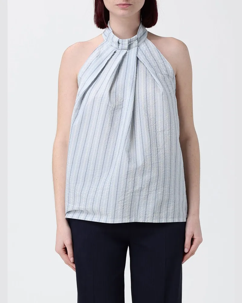 TELA Top damen Hellblau