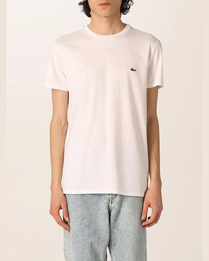 Lacoste Herren T-Shirt Weiß