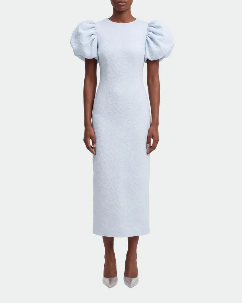 ROTATE Birger Christensen Kleid damen Hellblau