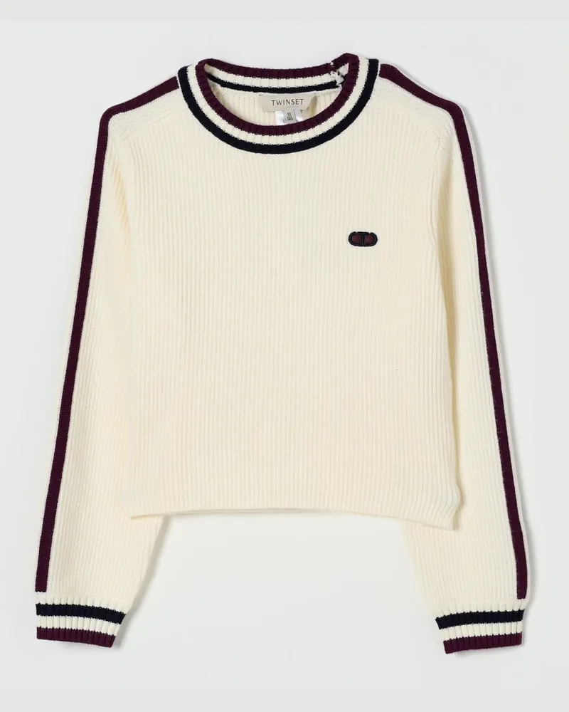 Twin-Set Pullover kinder Weiß