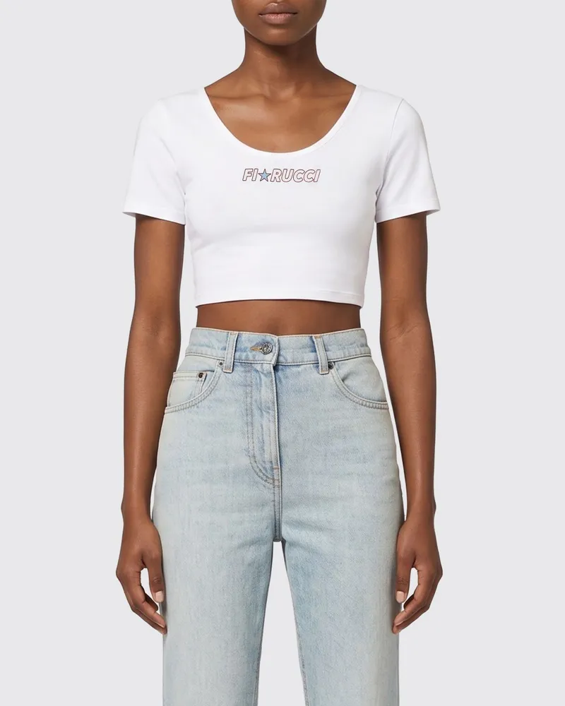 Fiorucci T-shirt damen Weiß