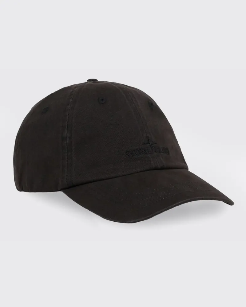 Stone Island Hut herren Schwarz