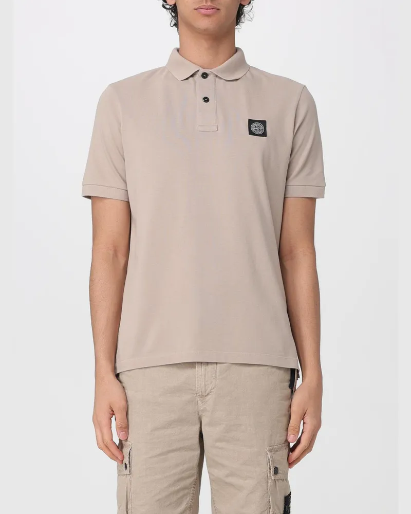 Stone Island Polo herren Sand