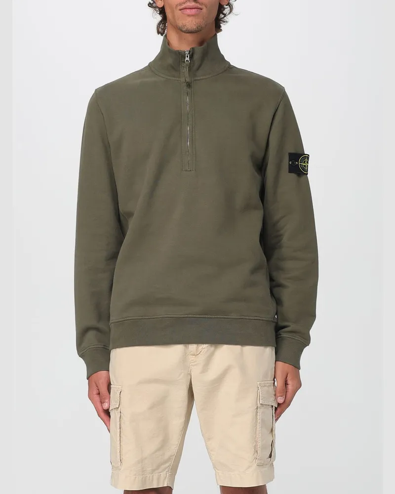 Stone Island Polo herren Military