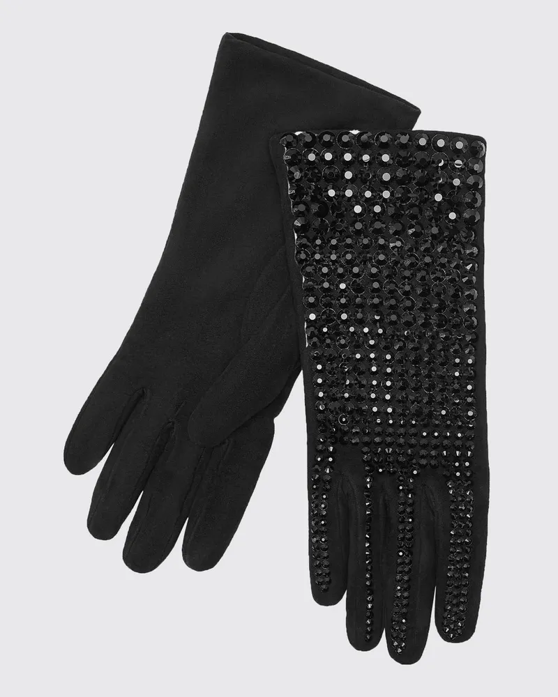 Philipp Plein Handschuhe damen Schwarz