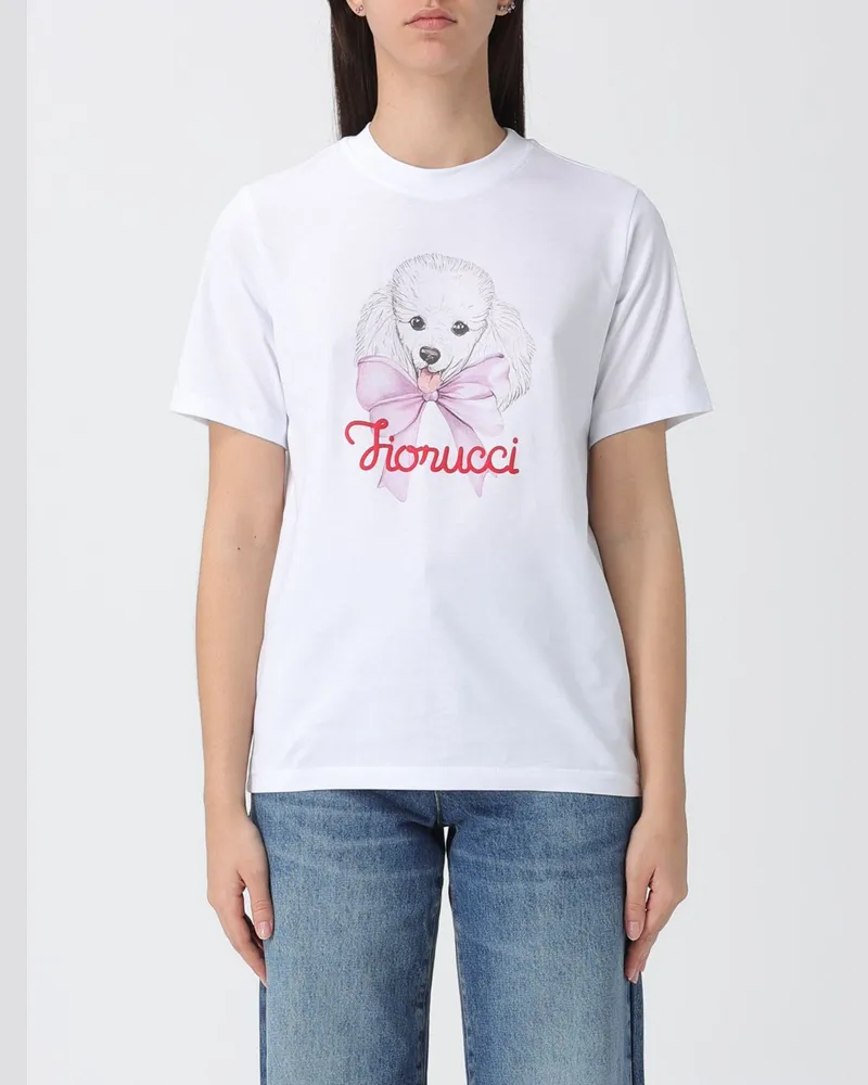 Fiorucci T-shirt damen Weiß
