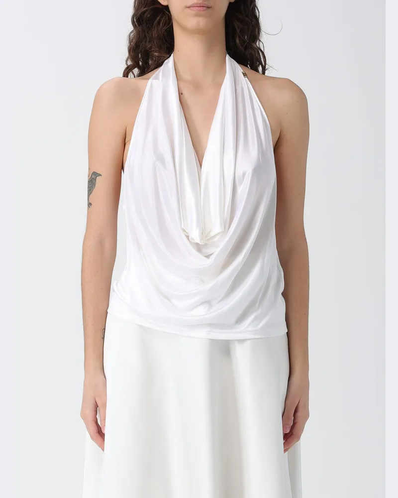 Elisabetta Franchi Top damen Weiß