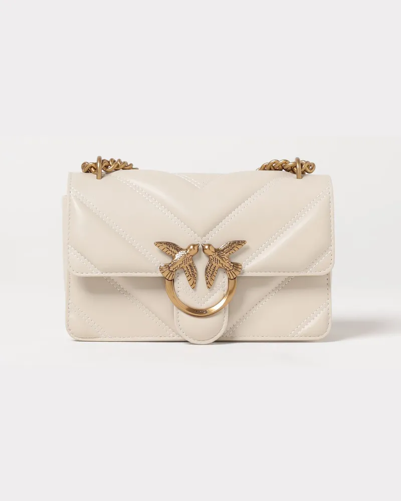 Pinko Schultertasche damen Weiß