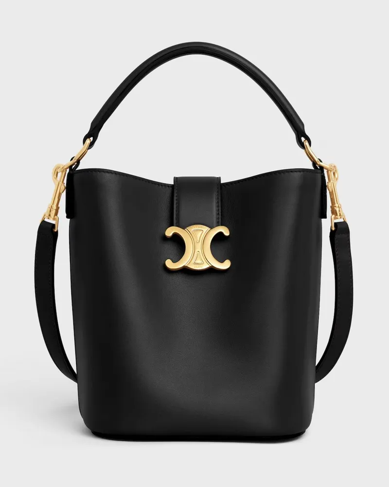 Celine Schultertasche damen Schwarz