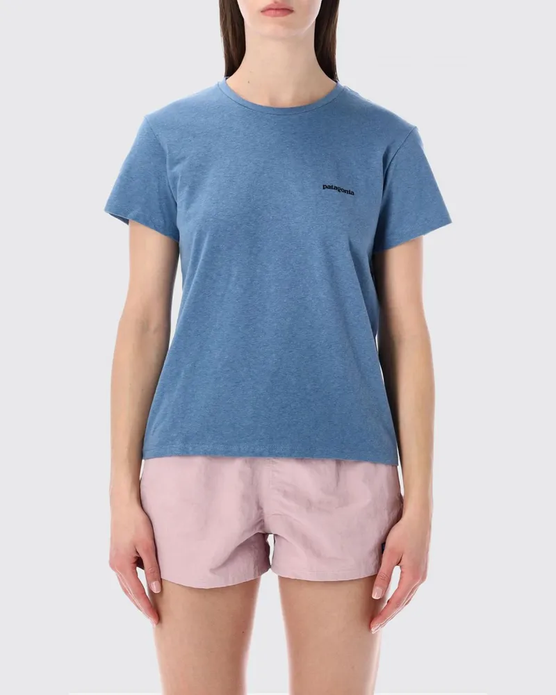 Patagonia T-shirt damen Blau