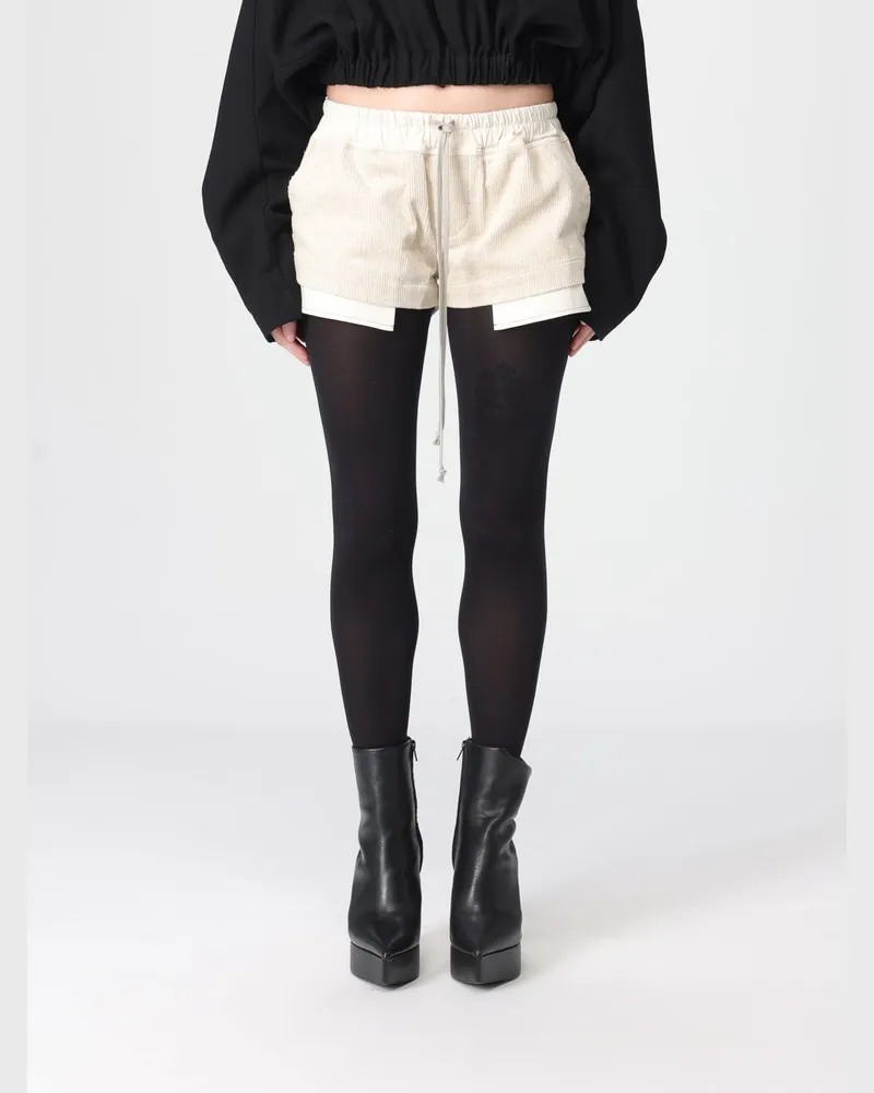 Rick Owens Shorts damen Beige