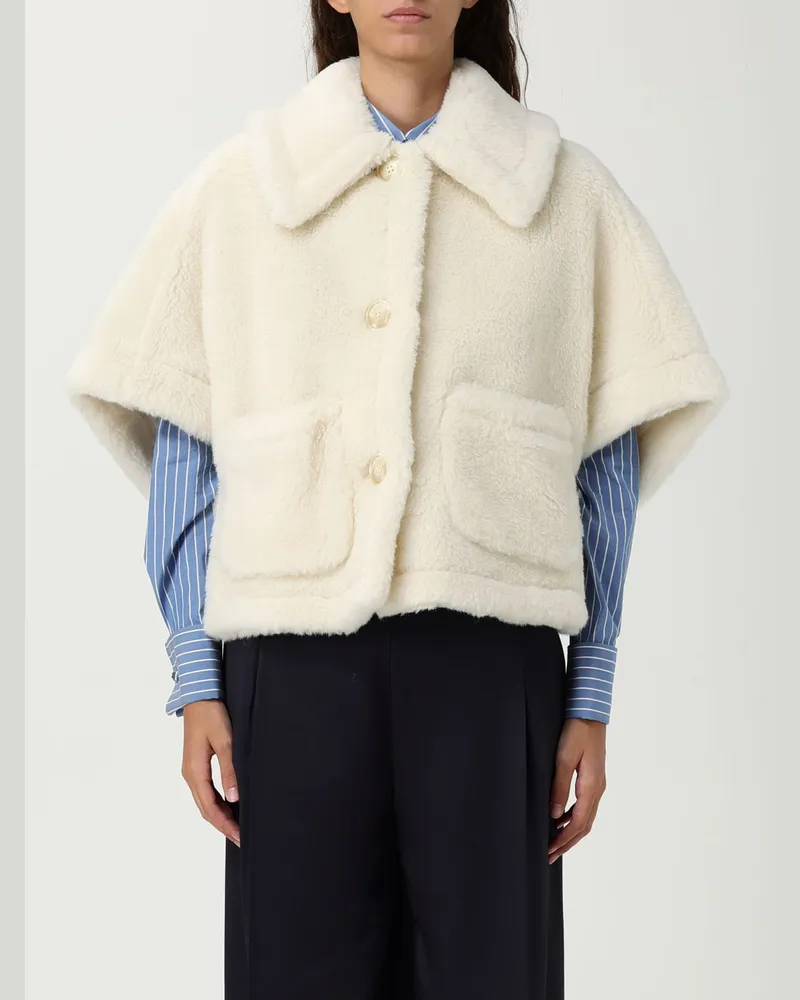 Max Mara Pelerine damen Weiß