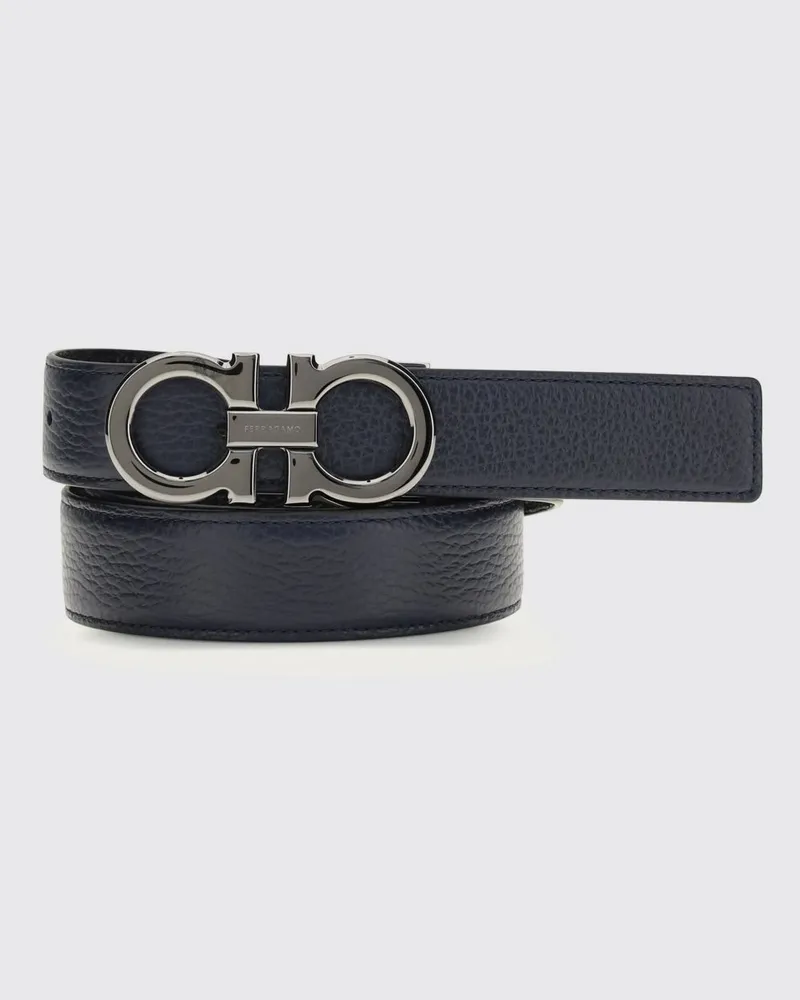 Ferragamo Gürtel herren Navy